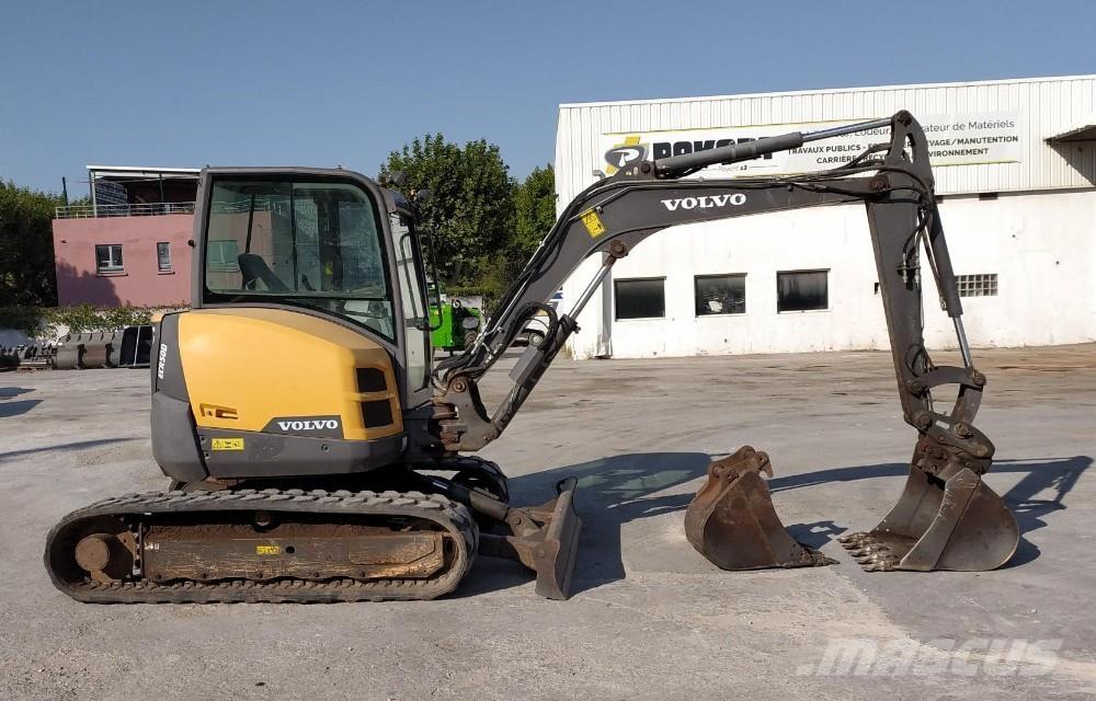 Volvo ECR50D Mini ekskavatoriai < 7 t