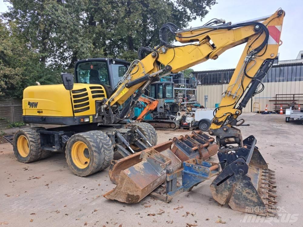 Yanmar B95W Ratiniai ekskavatoriai