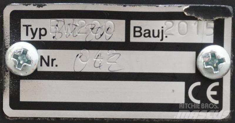 Gruma BW200 Kiti priedai ir komponentai