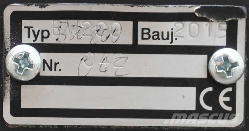 Gruma BW200 Kiti priedai ir komponentai