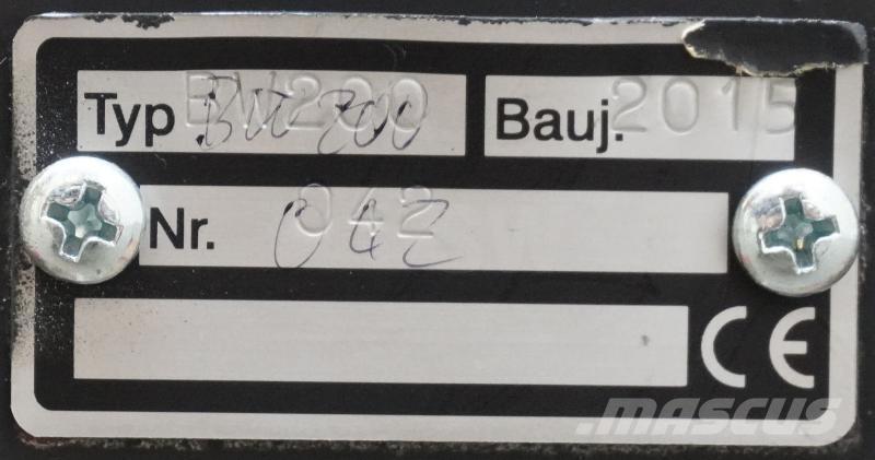 Gruma BW200 Kiti priedai ir komponentai