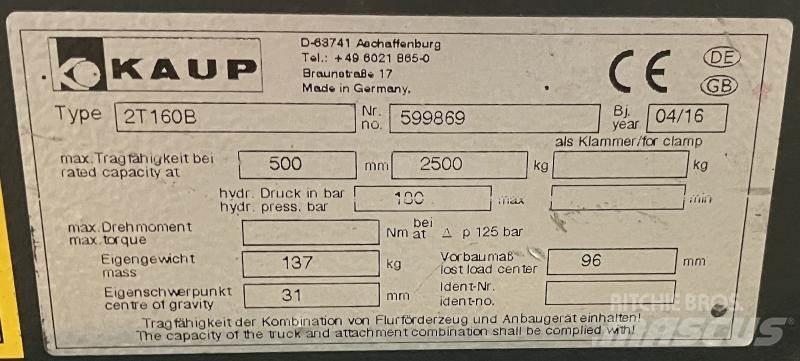 Kaup 2T160B Kiti priedai ir komponentai