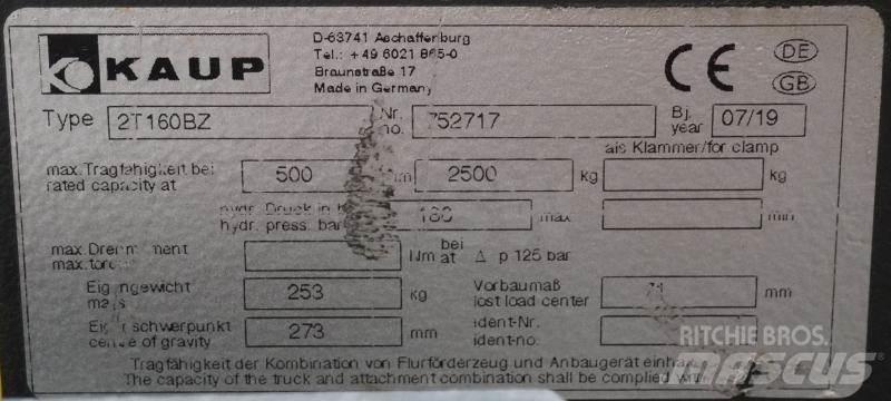Kaup 2T160BZ Kiti priedai ir komponentai