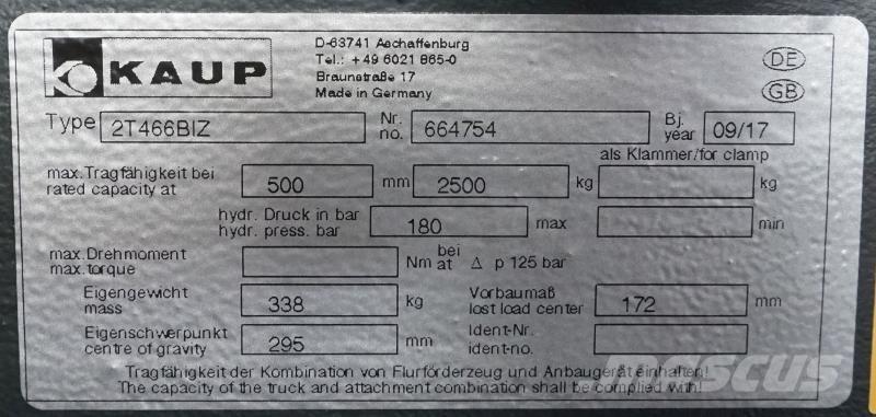 Kaup 2T466BIZ Kiti priedai ir komponentai