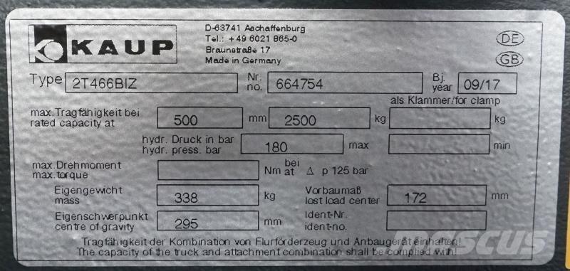 Kaup 2T466BIZ Kiti priedai ir komponentai