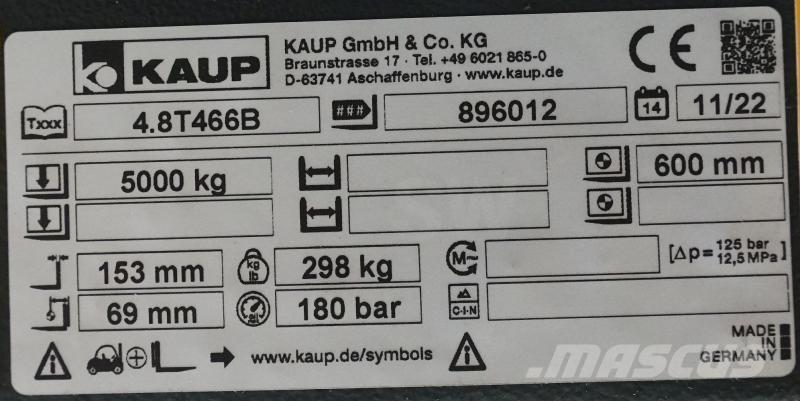 Kaup 4,8T466B Kiti priedai ir komponentai