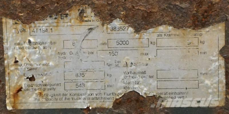 Kaup 4T184.1 Krovimas/Kėlimas - Kita