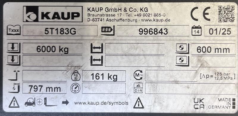 Kaup 5T183G Kiti priedai ir komponentai