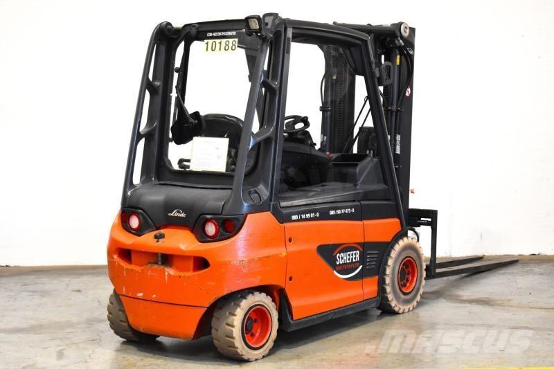 Linde E 30 387 Elektriniai šakiniai krautuvai
