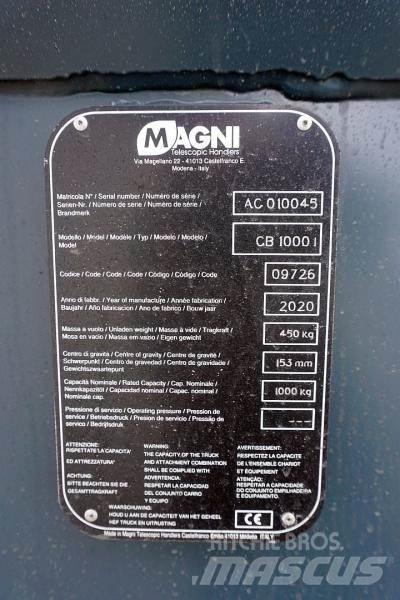 Magni 1000 L Krovimas/Kėlimas - Kita