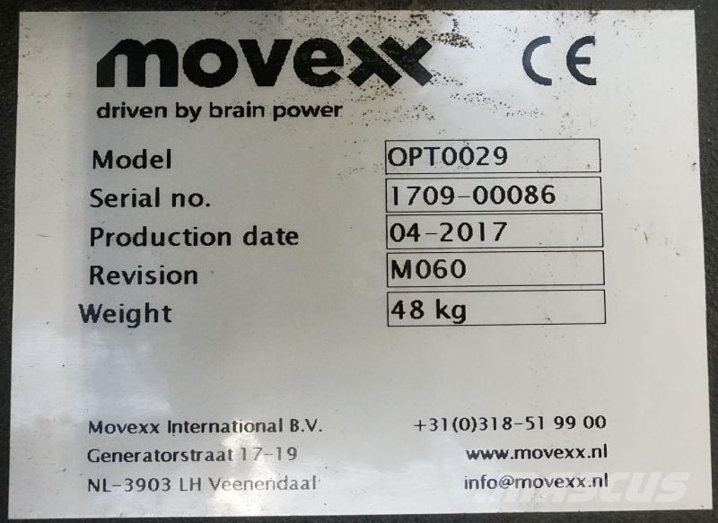 Movexx OPT0029 Kiti priedai ir komponentai