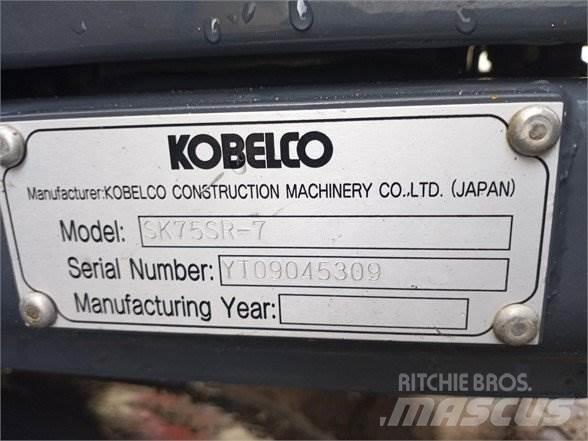 Kobelco SK75SR-7 Vikšriniai ekskavatoriai