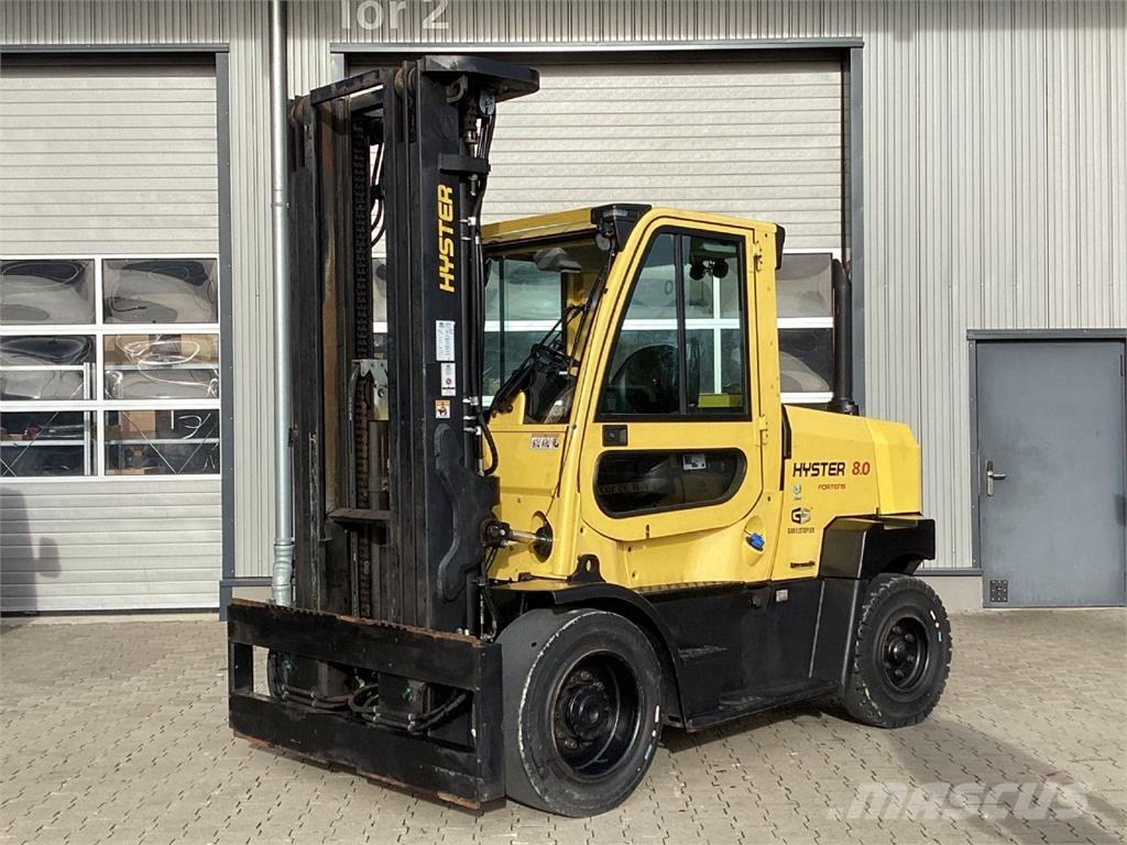 Hyster H8.0FTS/6 Dyzeliniai krautuvai