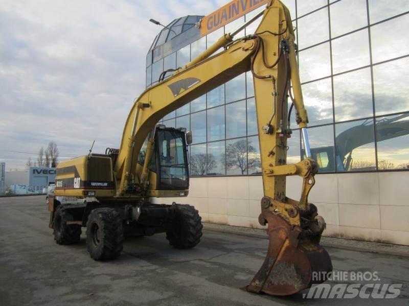 CAT M315 Ratiniai ekskavatoriai
