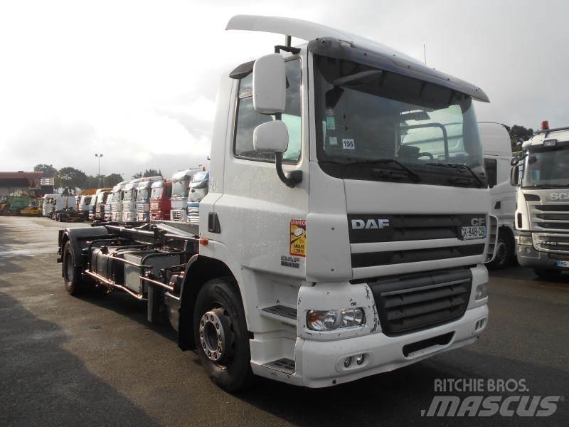 DAF CF85 410 Savivarčiai su kabeliniu keltuvu
