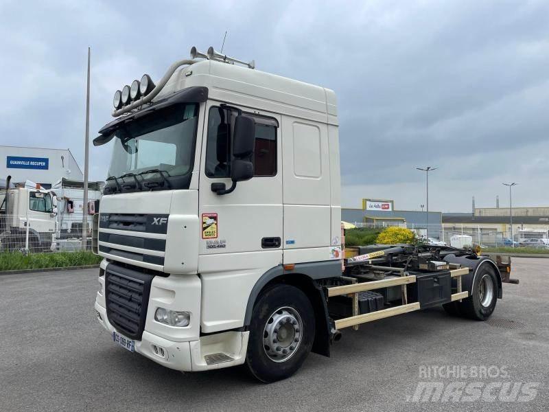 DAF XF105 460 Savivarčiai su kabeliniu keltuvu
