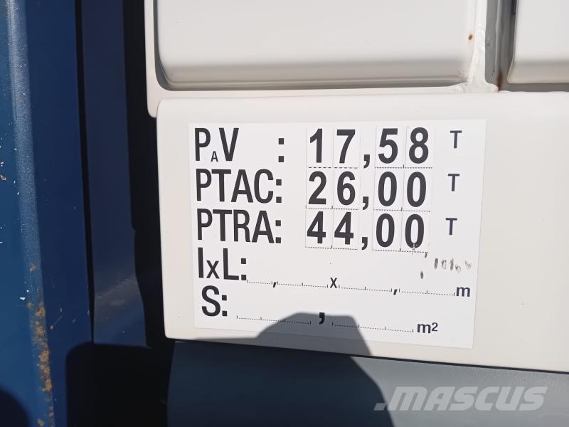 DAF XF105 460 Platformos/ Pakrovimas iš šono