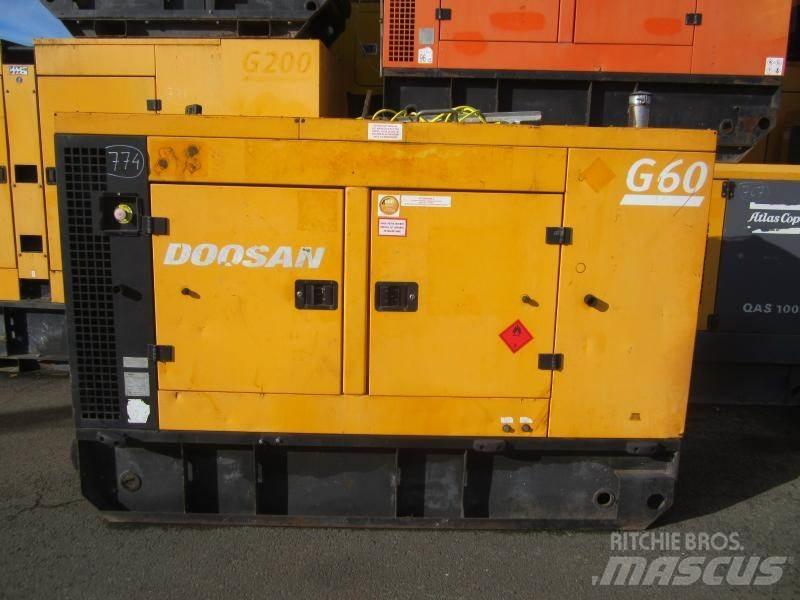Doosan G60 Dyzeliniai generatoriai