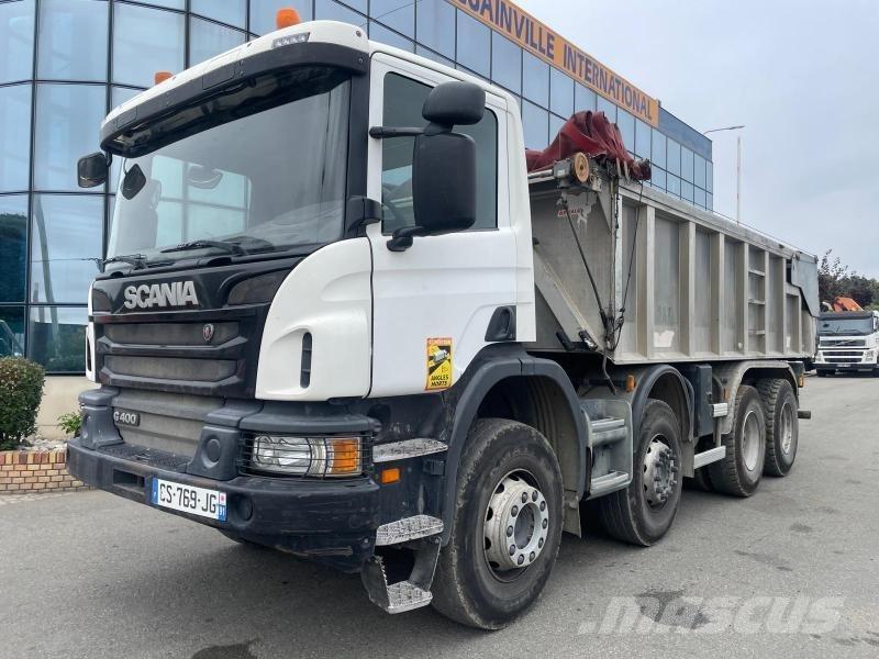 Scania G 400 Savivarčių priekabų vilkikai