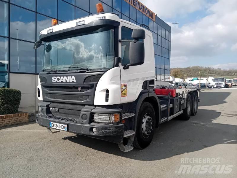 Scania P 410 Savivarčiai su kabeliniu keltuvu