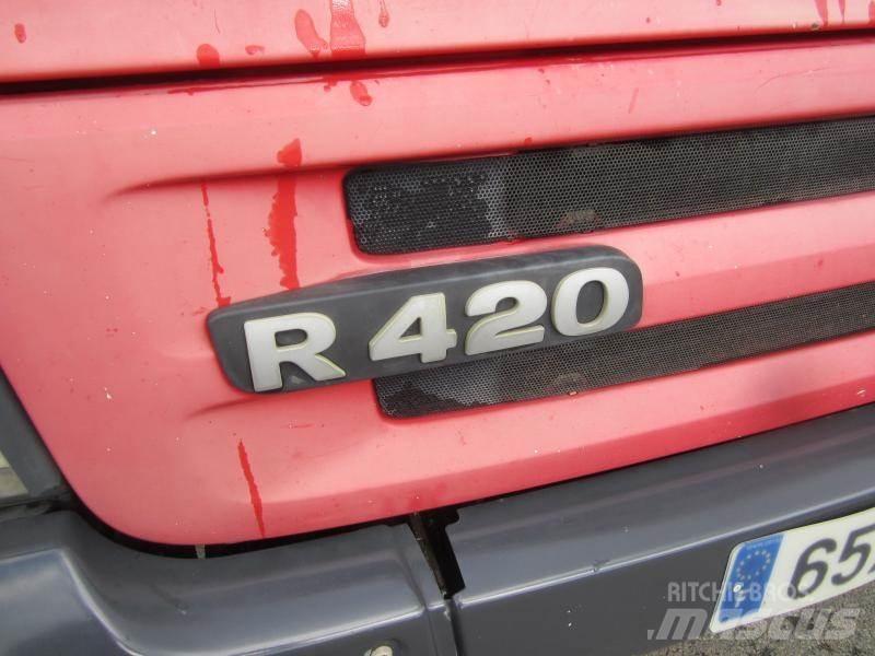 Scania R 420 Savivarčiai su kabeliniu keltuvu
