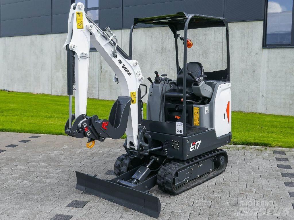 Bobcat E17 Mini ekskavatoriai < 7 t