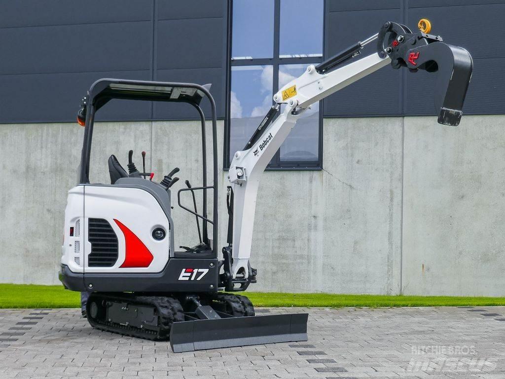 Bobcat E17 Mini ekskavatoriai < 7 t