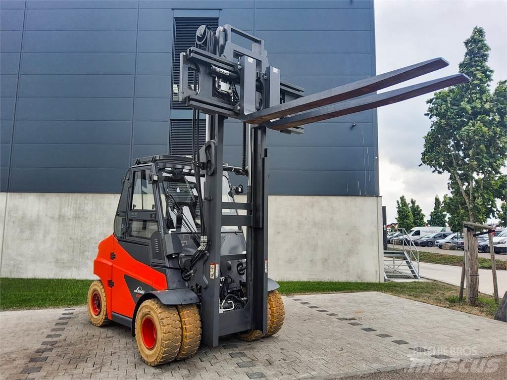 Linde E 80-01/900 Elektriniai šakiniai krautuvai