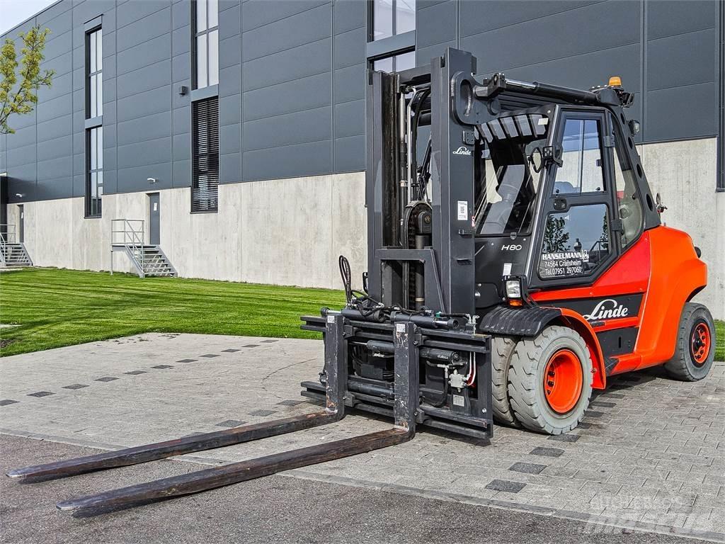 Linde H 80T/900/396 LPG (dujiniai) krautuvai