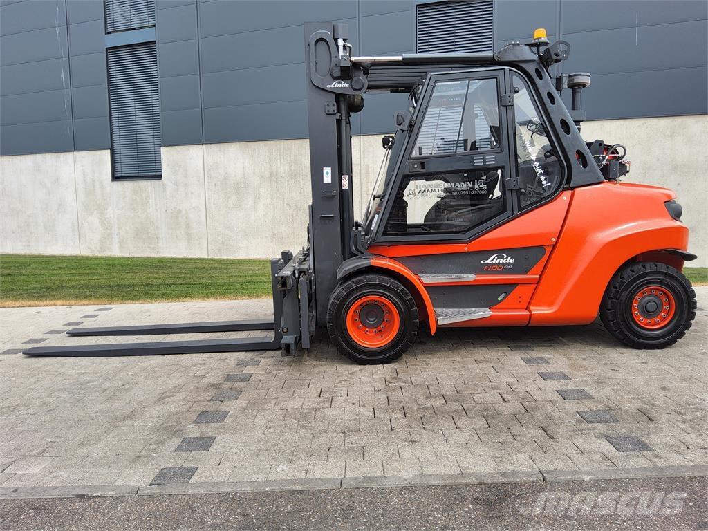 Linde H 80T/900/396 LPG (dujiniai) krautuvai
