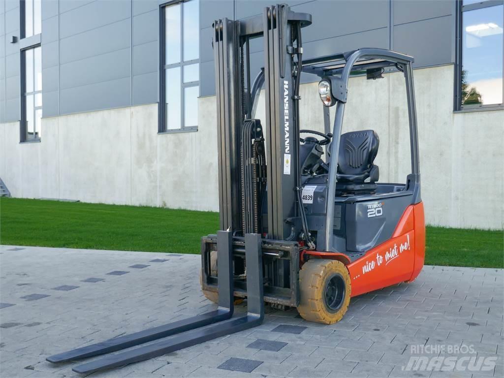 Toyota 02-8FBE20T Elektriniai šakiniai krautuvai