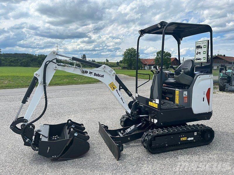 Bobcat E17 Mini ekskavatoriai < 7 t