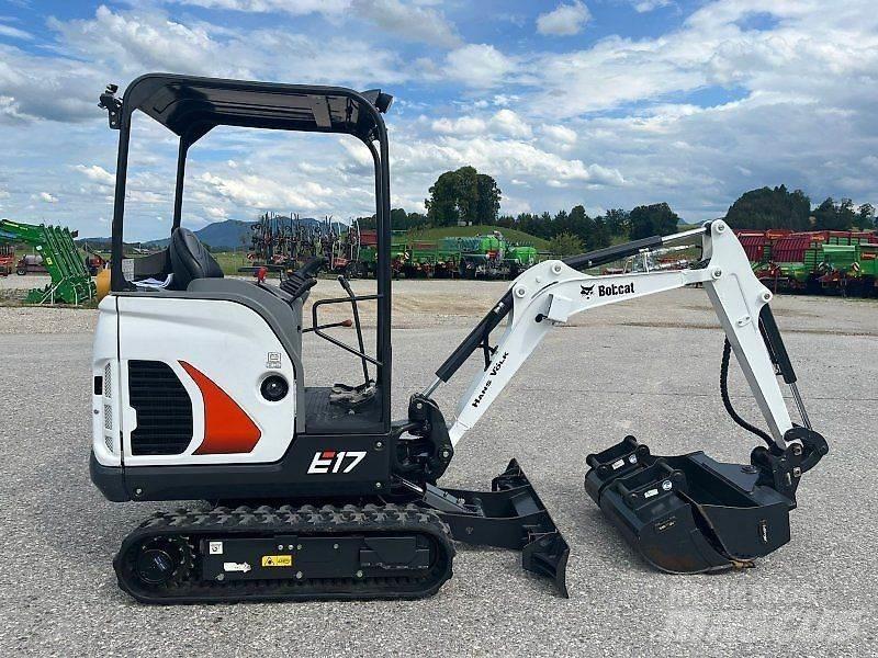 Bobcat E17 Mini ekskavatoriai < 7 t