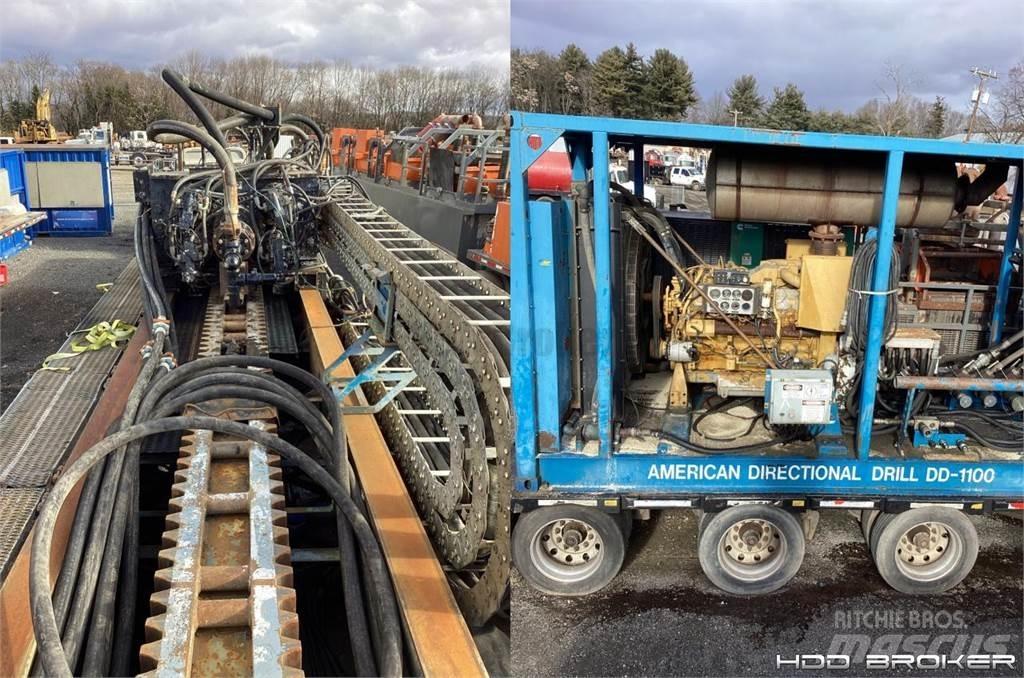 American Augers DD-1100 Horizontali kryptinė gręžimo įranga