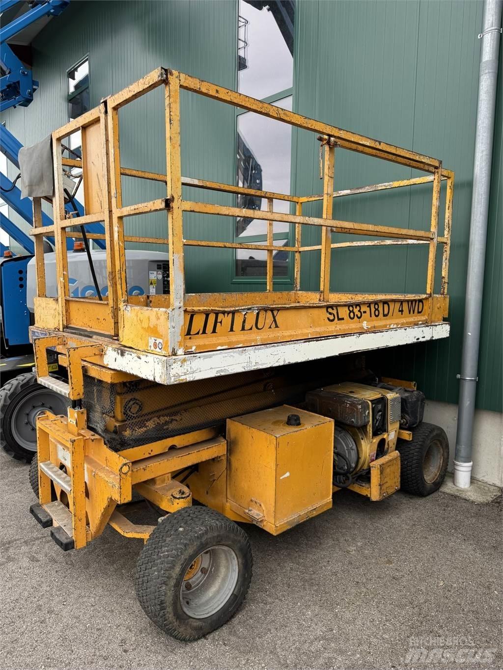 Liftlux SL83-18D/4WD Žirkliniai keltuvai