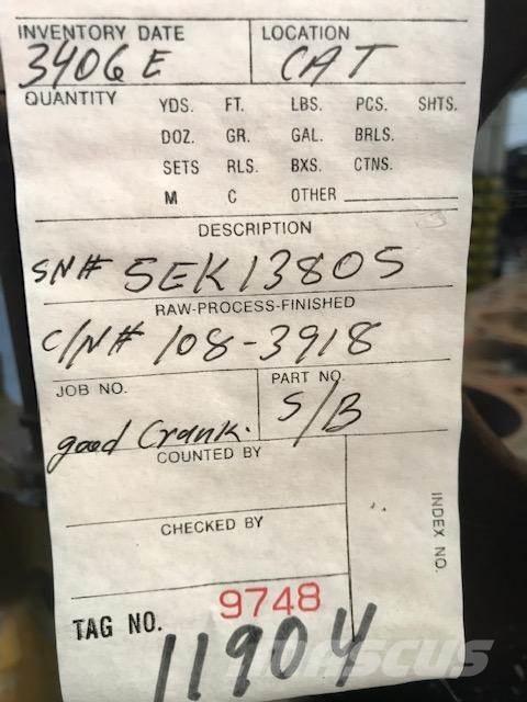 CAT 3406E 14.6L Varikliai