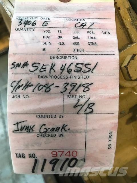 CAT 3406E 14.6L Varikliai