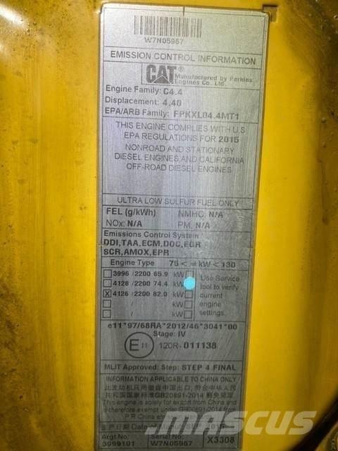 CAT C4.4 Varikliai
