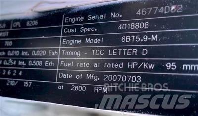 Cummins 6BT5.9 Varikliai