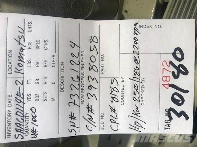 Cummins 6CT8.3 Varikliai