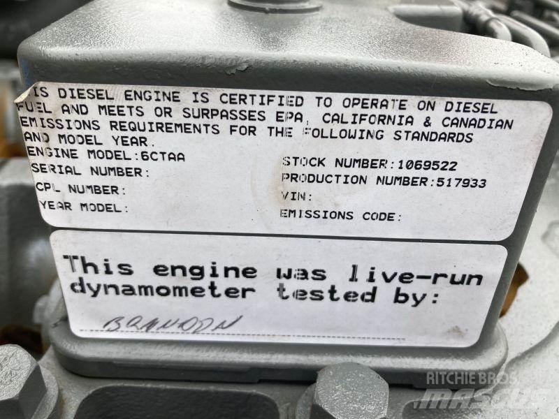Cummins 6CT8.3 Varikliai