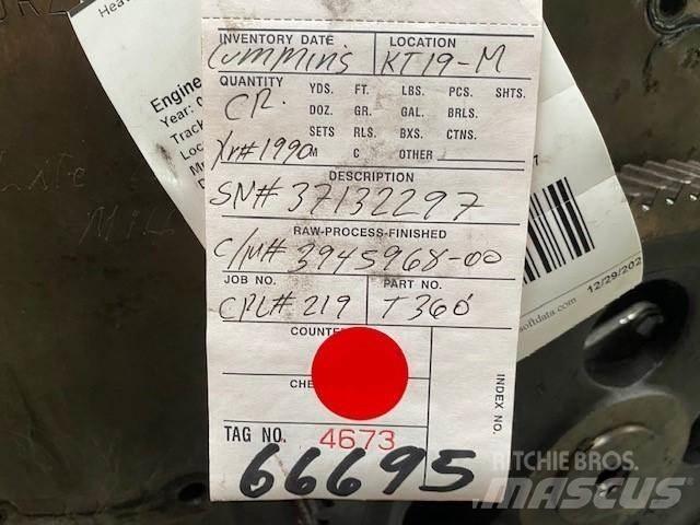 Cummins KT19 Varikliai