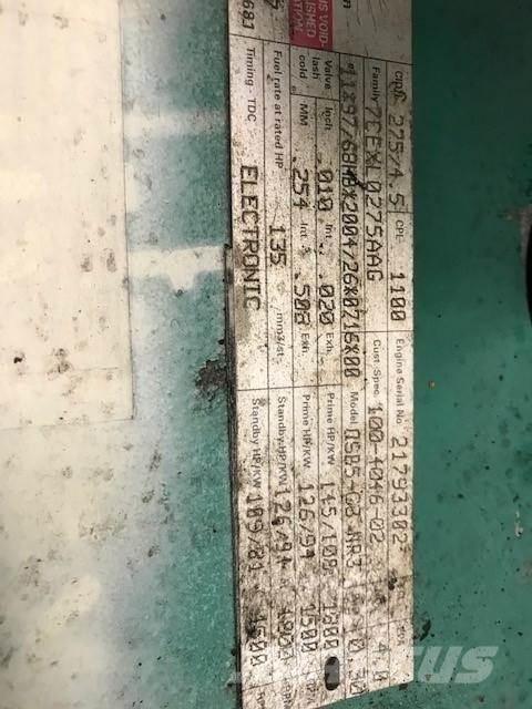 Cummins QSB4.5 Varikliai