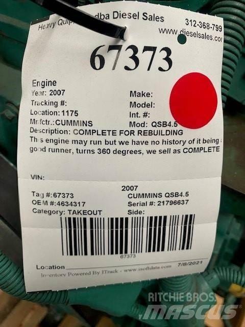 Cummins QSB4.5 Varikliai