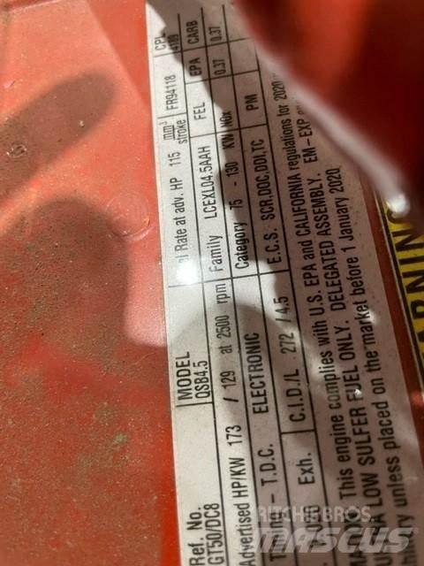 Cummins QSB4.5 Varikliai