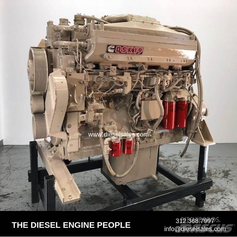 Cummins QSK19 Varikliai