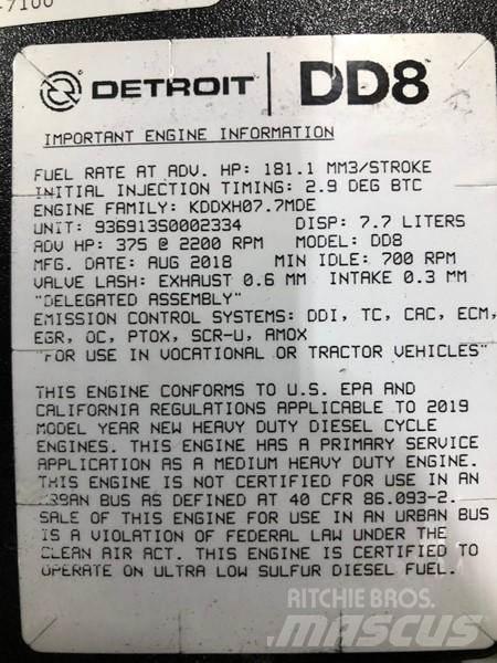 Detroit DD8 Varikliai