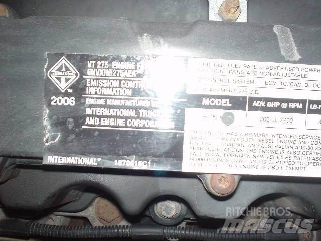 International VT275 Varikliai