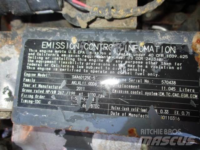 Komatsu SAA6D125E-5 Varikliai