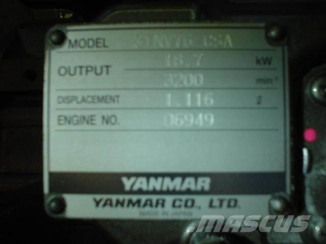 Yanmar 3TNV76-CSA Varikliai